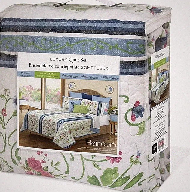 60113.3DQ.31 60113.3DQ.31 Full/Queen Heirloom Quilt Set (3 Piece)
