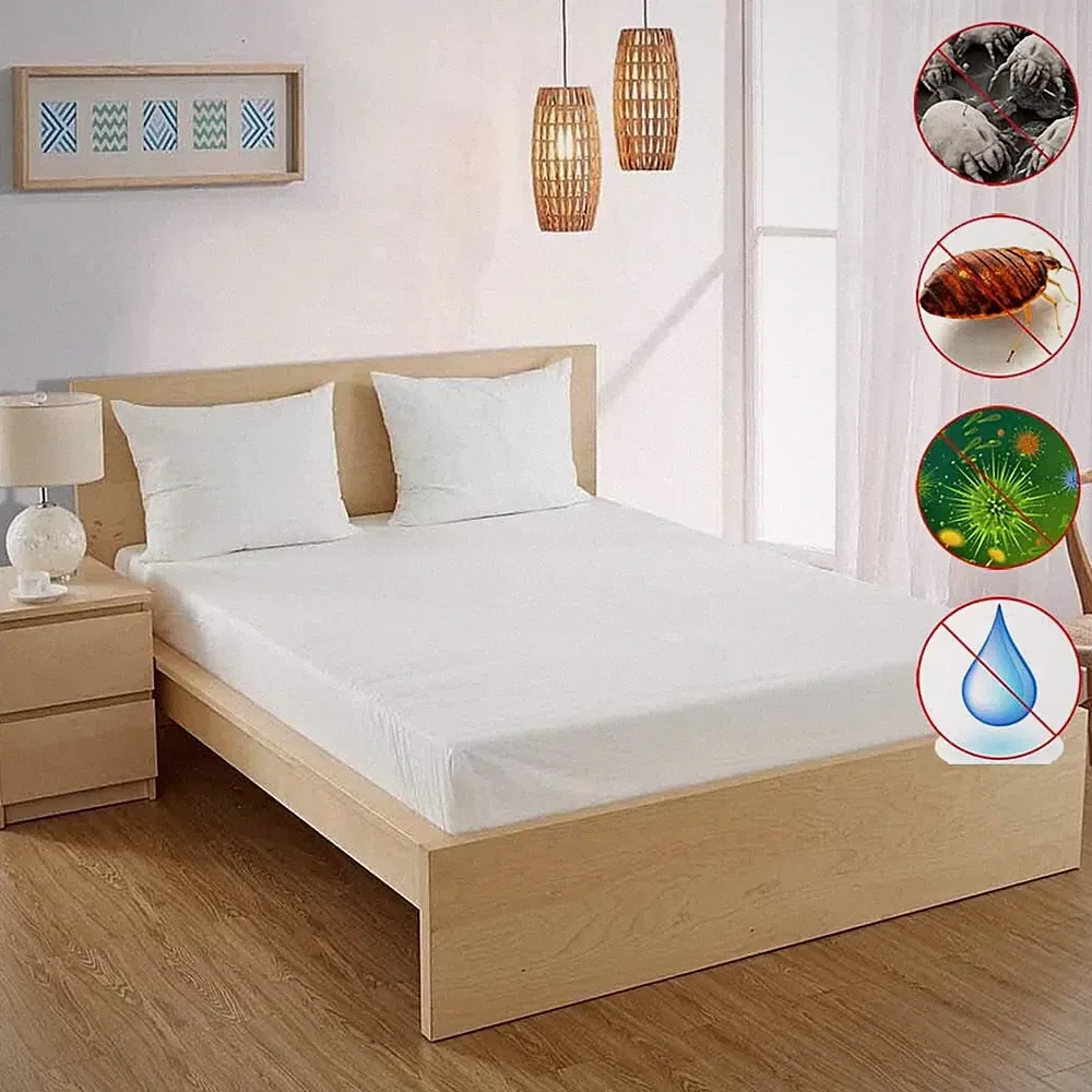 BedBug Solution™ Heavy Duty Vinyl Mattress Protectors