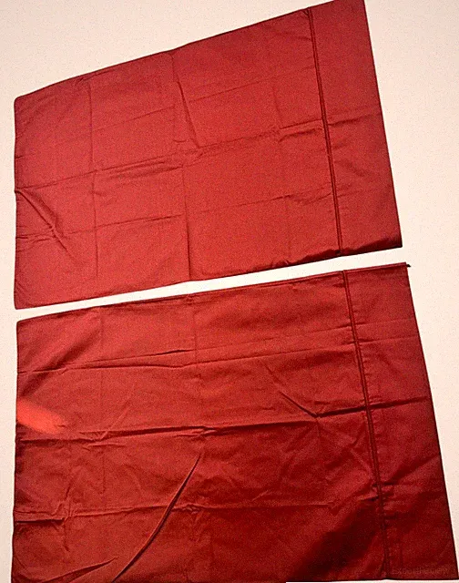 Lauren Ralph Lauren 100% Cotton Standard Pillow Shams Bedding Set Rust Red