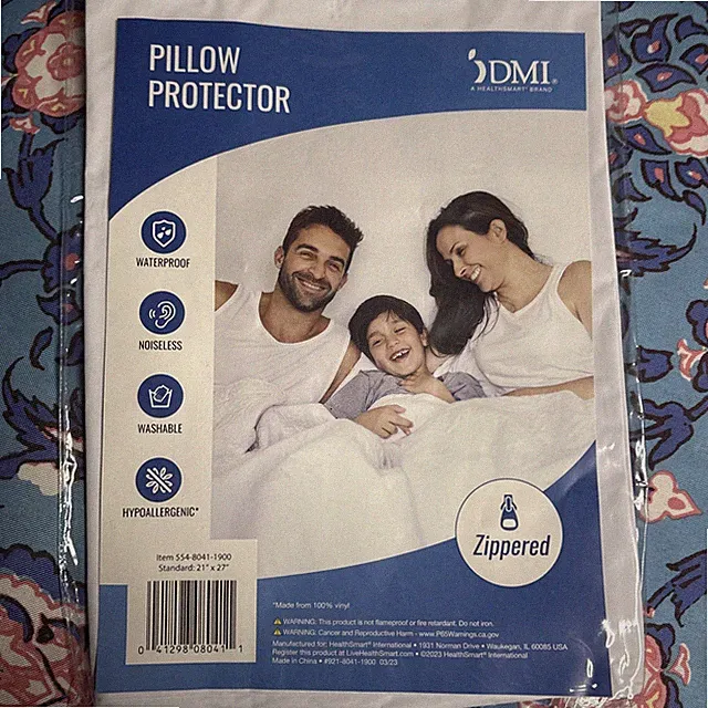 Lot of 12 DMI Waterproof Pillow Case Protectors Vinyl Cover Travel Free Ship!!