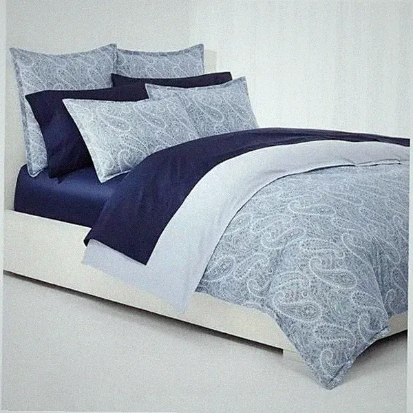 Paisley Duvet Set Lauren Ralph Lauren Flannel Duvet Cover Set Bantry Blue, Queen