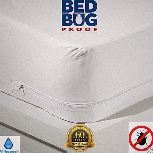 SPECIAL SIZE VINYL Zippered Mattress Cover ALLERGY STOP BedBug Allergen PROTECTS