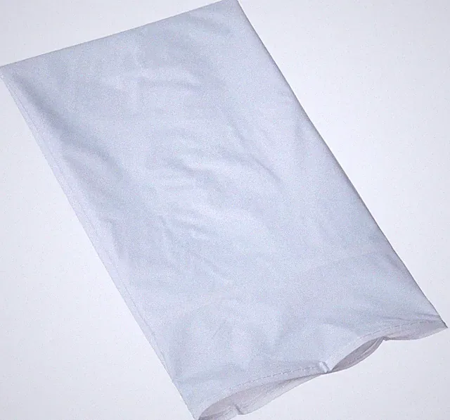 Vinyl Pillow Case Pillowcase Overlap Closure 21 X 27" White PVC 4 mil thickness